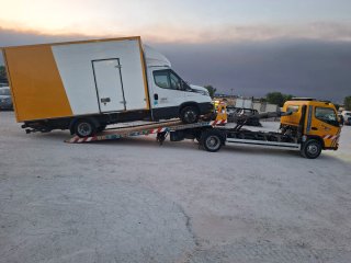 Grua furgonetas y todoterreno 4x4 carros bloqueado