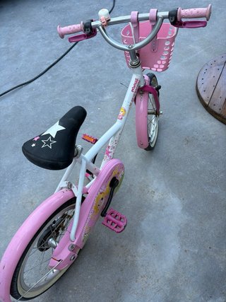 Bicicleta infantil 16” + patinete de regalo