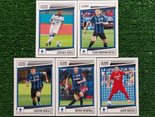 5 Carte Panini Score 2022/23 Atalanta
