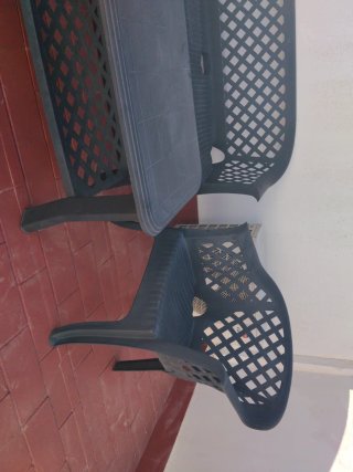 Merendero de plástico