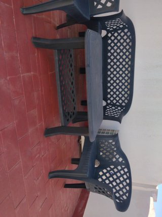 Merendero de plástico