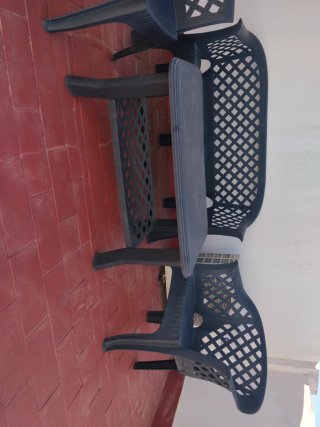 Merendero de plástico