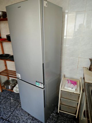 Frigorífico Combi CANDY CCT3L517ES Silver