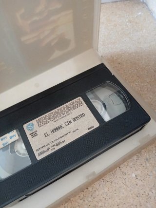 El Hombre Sin Rostro VHS Mel Gibson