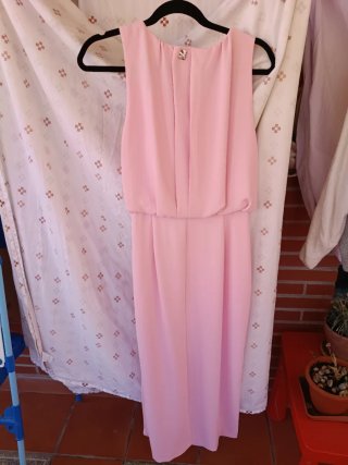 Vestido rosa Zara
