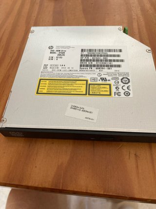 Grabadora DVD SATA HP 12.7mm interna