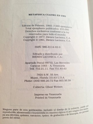 METAFÍSICA 4 EN 1 - Conny Méndez