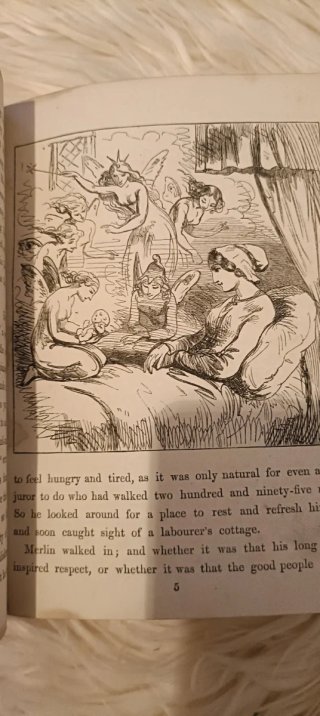 Libro Antiguo Cuentos de Hadas 1858