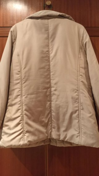 Parka Invierno Mujer Zara Talla M Beige