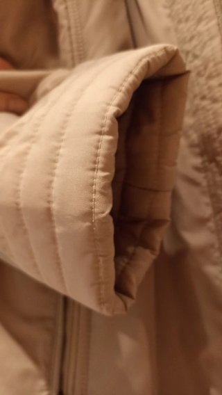 Parka Invierno Mujer Zara Talla M Beige