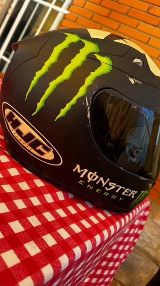 Casco Moto HJC Monster Energy