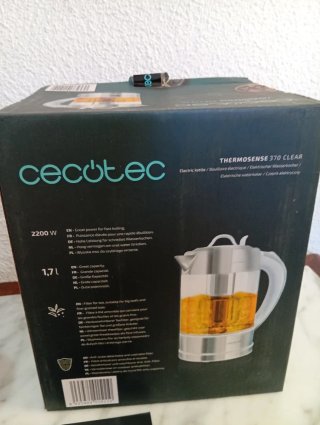 Hervidor de agua Cecotec Thermosense 370