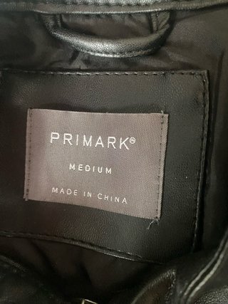 Chaqueta de cuero Primark