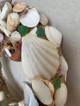 Guirlanda Marinha Feita à Mão