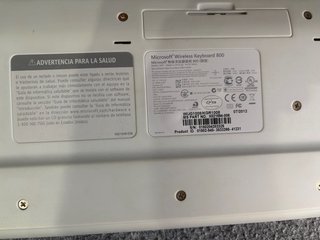 Teclado Microsoft Inalámbrico Negro