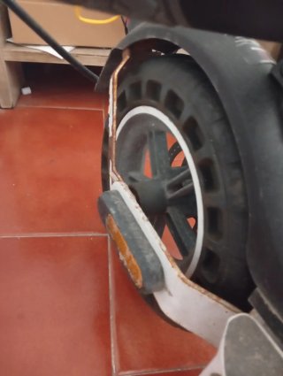 Patinete eléctrico para piezas