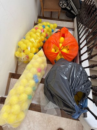 Bolas de plástico para piscina de bolas