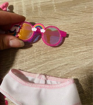 Conjunto Ropa Nancy Unicornio Lentejuelas
