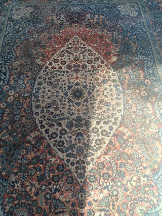 Alfombra persa antigua