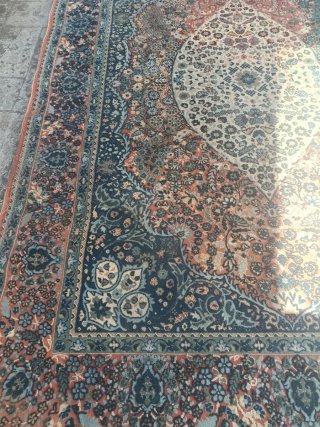 Alfombra persa antigua