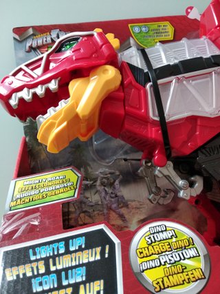 Power Rangers T-Rex NUEVO