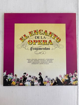 Colección 5 LPs El Encanto de la Ópera