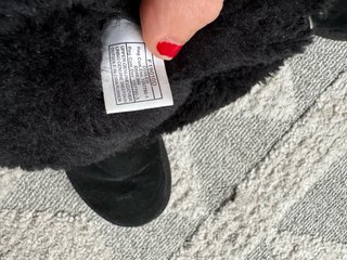 Botas de nieve altas con botones