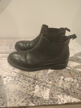 Botines Chelsea Massimo Dutti Negros