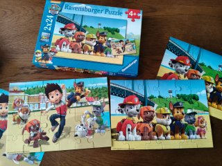 Patrulla Canina Ravensburger Puzzle 2x24