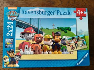 Patrulla Canina Ravensburger Puzzle 2x24