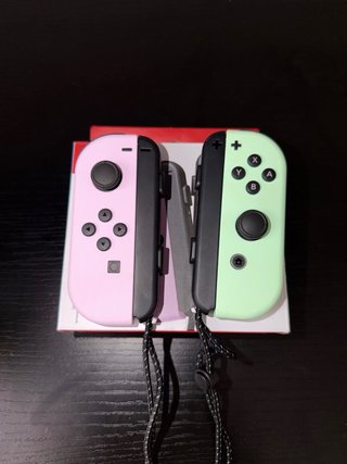 Mandos Nintendo Switch Joy-Con Morado/Verde
