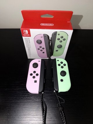 Mandos Nintendo Switch Joy-Con Morado/Verde