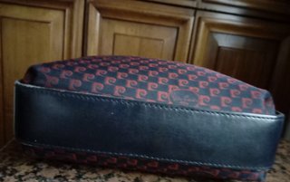 Bolso Pierre Cardin PIEL Azul/Rojo