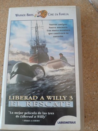 Liberad a Willy 3: El Rescate VHS