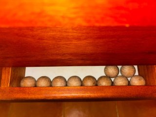 Futbolín de madera maciza