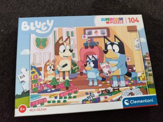 Puzzle Clementoni 104 piezas Bluey