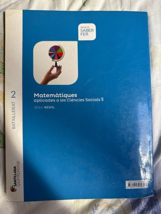 Matemàtiques aplicades a les ciències socials II..