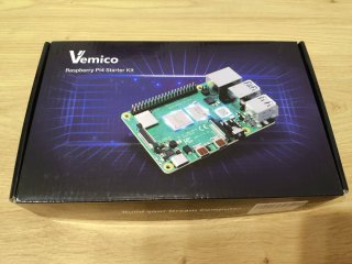 Raspberry Pi 4, 4GB RAM Starter Kit Vemico