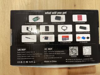 Raspberry Pi 4, 4GB RAM Starter Kit Vemico