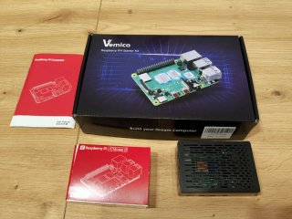 Raspberry Pi 4, 4GB RAM Starter Kit Vemico