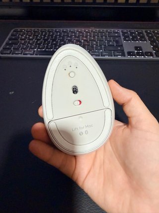 Ratón Vertical Ergonómico Logitech Lift Gris