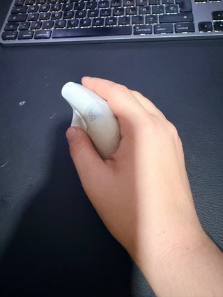 Ratón Vertical Ergonómico Logitech Lift Gris