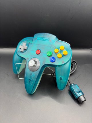 Controller Nintendo 64 Blu Trasparente