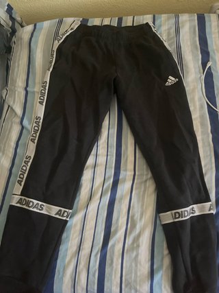 Pantalón Adidas niño negro