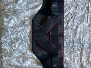 Faja Lumbar Negra y Roja