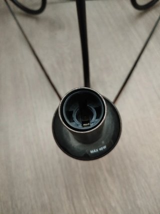 LAMPARA HIERRO FORJADO TECHO