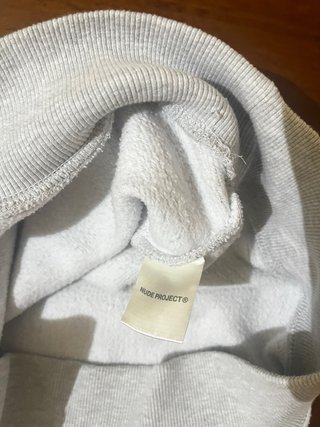 Sweatshirt Nude Project Cinza