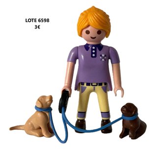 Lote 4713 6595 6596 6597 6598 Playmobil Mascotas
