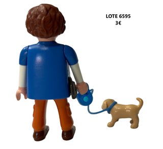 Lote 4713 6595 6596 6597 6598 Playmobil Mascotas