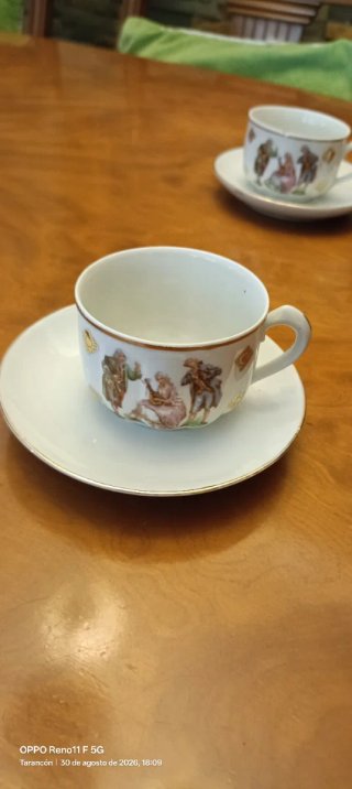 Juego de café Santa Clara vintage